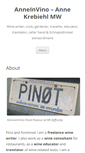 Mobile Screenshot of anneinvino.com